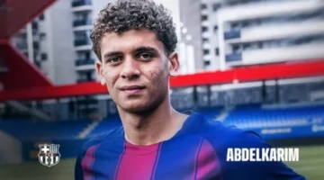 صفقة مصرية.. برشلونة يعلن التعاقد مع حمزة عبد الكريم مهاجم الأهلي الشاب